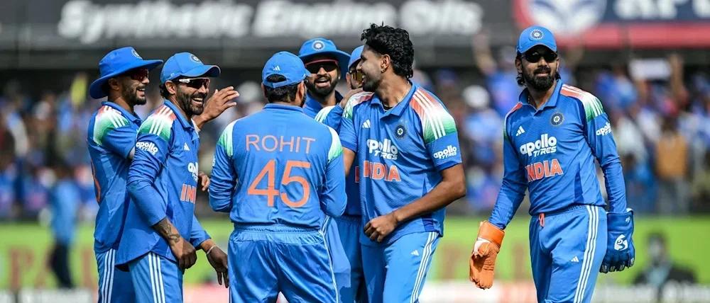India continues to hold No.1 position in latest ICC Men’s ODI Team Rankings