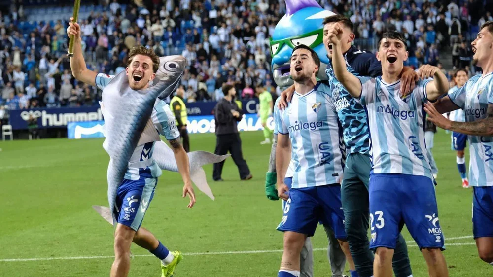 Liga Hypermotion: Málaga CF -Sporting Gijón